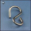 Custom s shaped stainless steel metal hook